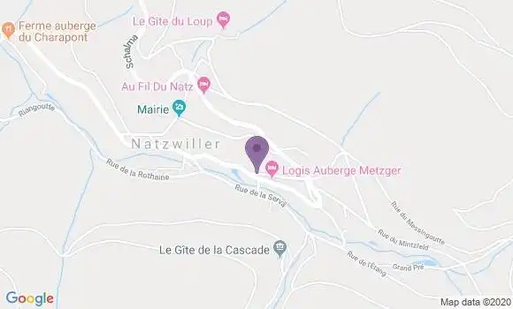 Localisation Natzwiller Ap - 67130
