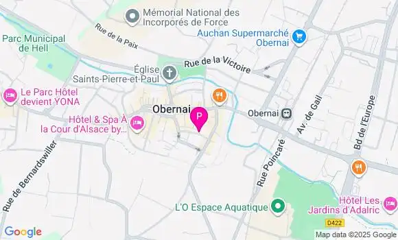 Localisation Obernai - 67210