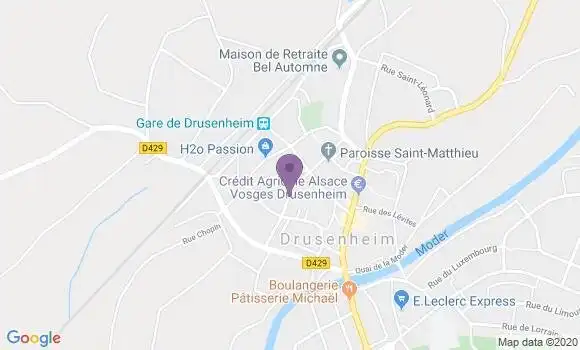 Localisation Offendorf Ap - 67850