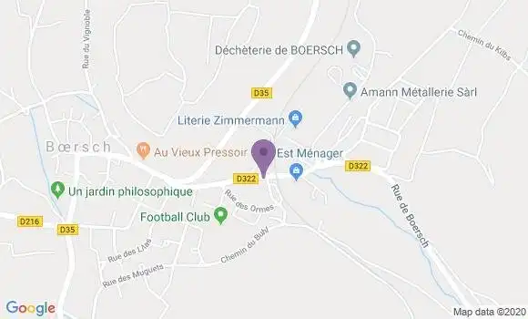 Localisation Ottrott Bp - 67530