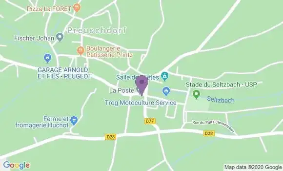 Localisation Preuschdorf Bp - 67250