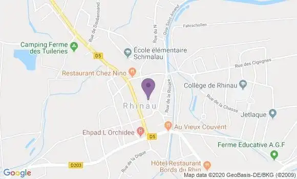 Localisation Rhinau Bp - 67860