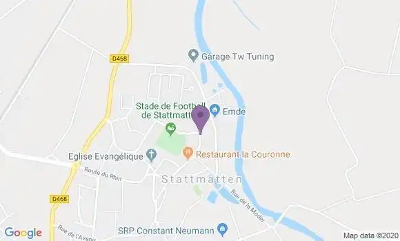 Localisation Roeschwoog - 67480