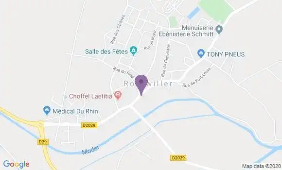 Localisation Rohrwiller Ap - 67410