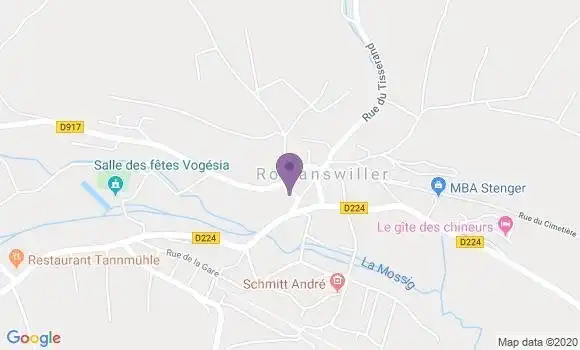 Localisation Romanswiller Bp - 67310