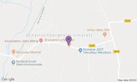 Localisation Scharrachbergheim Ap - 67310