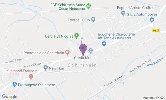 Localisation Schirrhein Bp - 67240