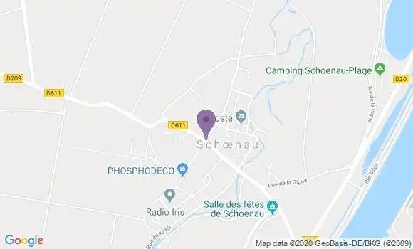 Localisation Schoenau Ap - 67390