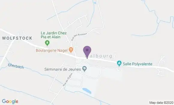Localisation Walbourg Ap - 67360