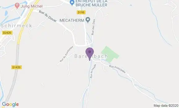 Localisation Wisches Bp - 67130