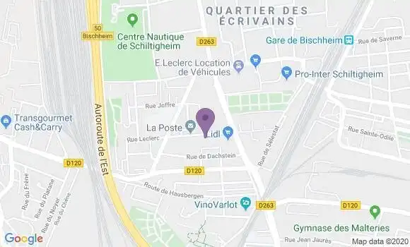 Localisation Schiltigheim Kleber Bp - 67300