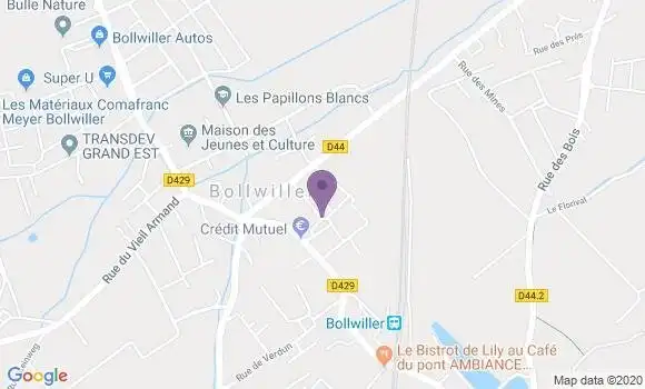 Localisation Bollwiller Bp - 68540