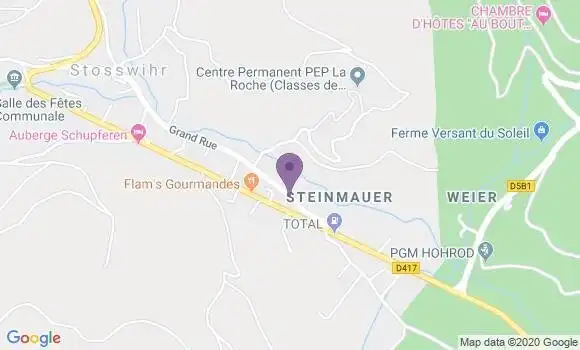 Localisation Breitenbach Ap - 68380