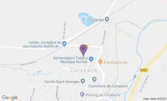 Localisation Carspach Ap - 68130