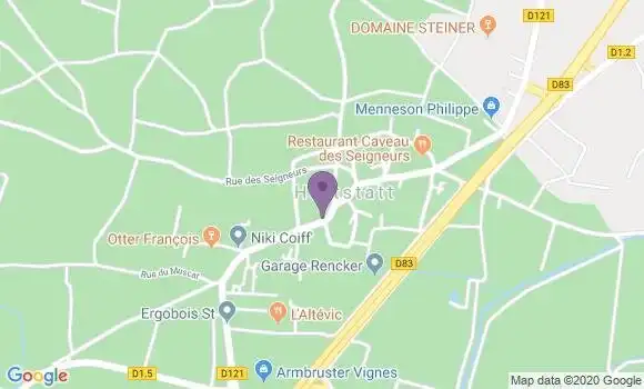 Localisation Hattstatt Bp - 68420