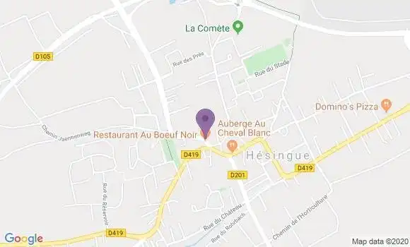 Localisation Hesingue Ap - 68220