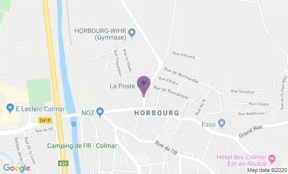 Localisation Horbourg Wihr Bp - 68180