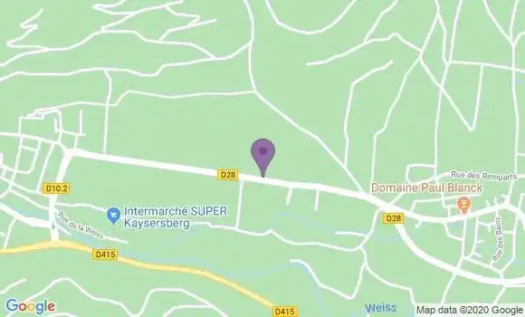 Localisation Kaysersberg - 68240