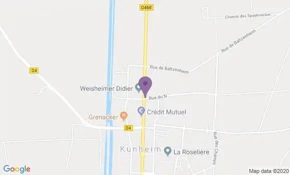 Localisation Kunheim Ap - 68320