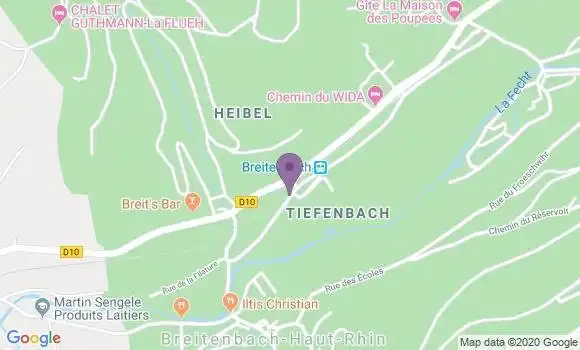 Localisation Metzeral Bp - 68380