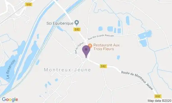 Localisation Montreux Vieux Ap - 68210