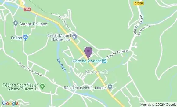 Localisation Moosch Bp - 68690