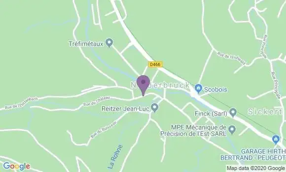 Localisation Niederbruck Ap - 68290