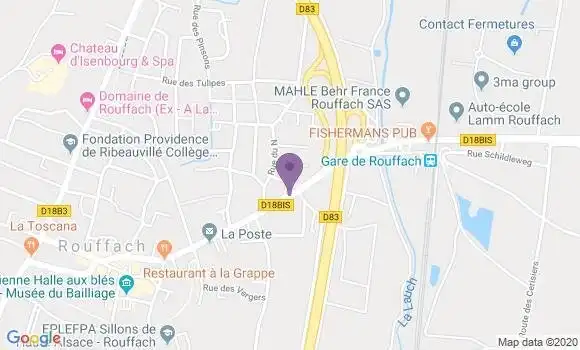 Localisation Rouffach - 68250