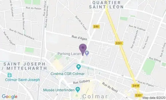 Localisation Sigolsheim Bp - 68240