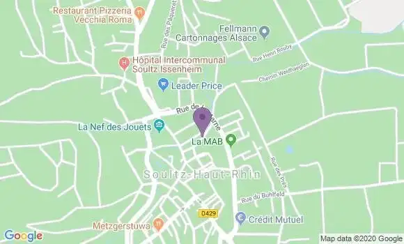 Localisation Soultz Bp - 68360