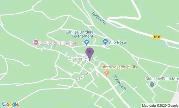 Localisation Steinbach Ap - 68700