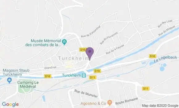Localisation Turckheim - 68230