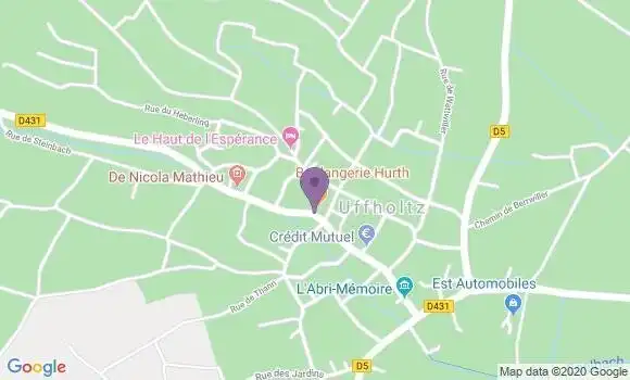 Localisation Uffholtz Ap - 68700