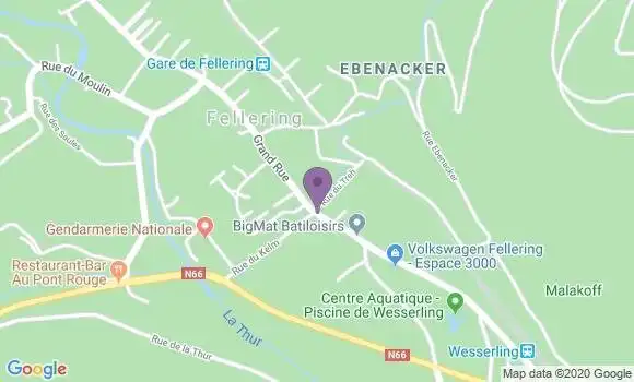 Localisation Urbes Ap - 68121