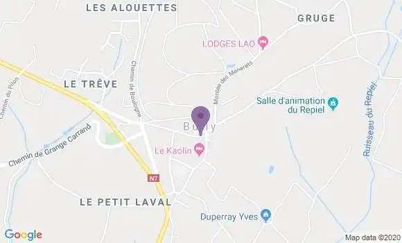 Localisation Bully Bp - 69210