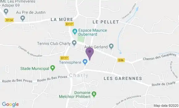 Localisation Charly Bp - 69390