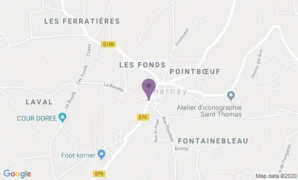 Localisation Charnay Ap - 69380