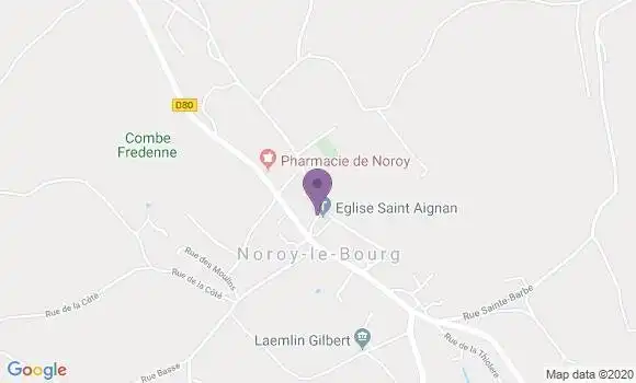 Localisation Les Halles Ap - 69610
