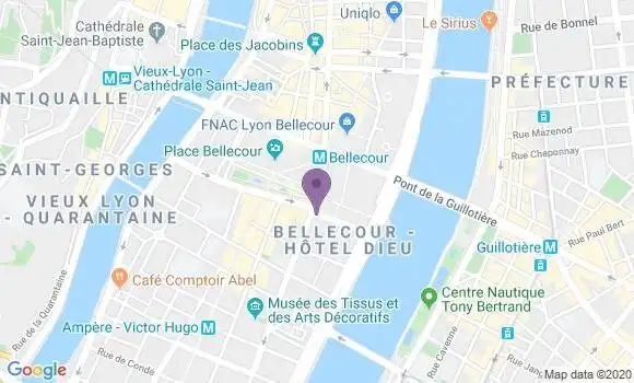 Localisation Lyon Rp - 69002