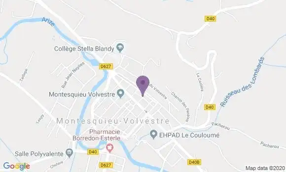 Localisation La Bastide de Besplas Ap - 09350