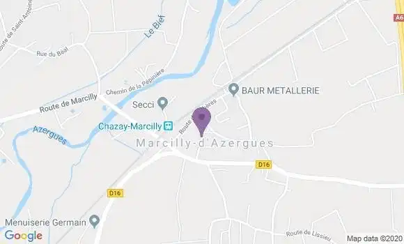 Localisation Marcilly d