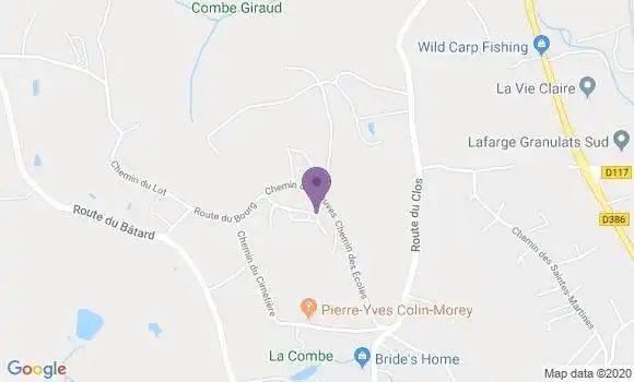 Localisation Montagny Sourzy Ap - 69700