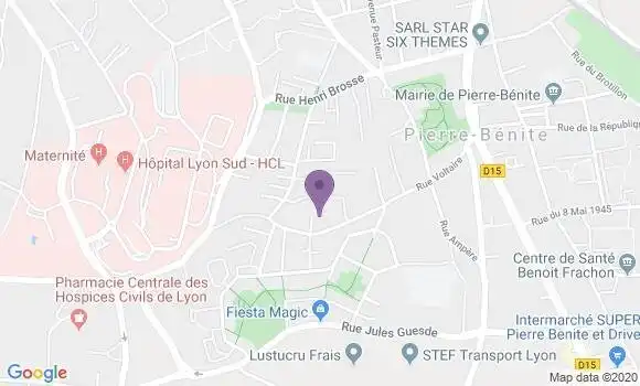 Localisation Pierre Benite - 69310