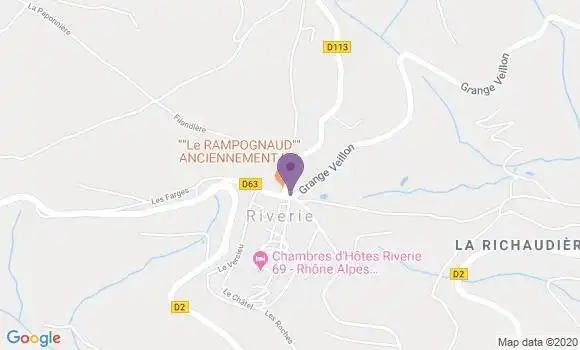 Localisation Riverie Ap - 69440
