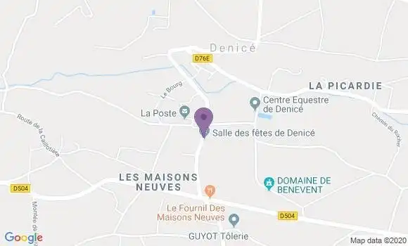 Localisation Salles Arbuissonnas En Beaujolais Ap - 69460