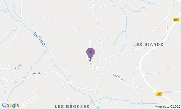 Localisation St Bonnet des Bruyeres Ap - 69790