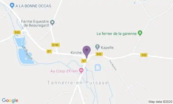 Localisation St Forgeux Bp - 69490