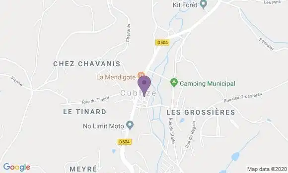 Localisation St Vincent de Reins Ap - 69240