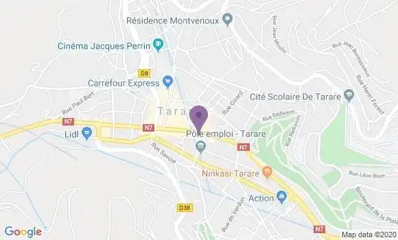 Localisation Tarare - 69170