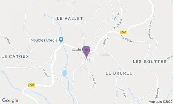Localisation Thel Ap - 69470